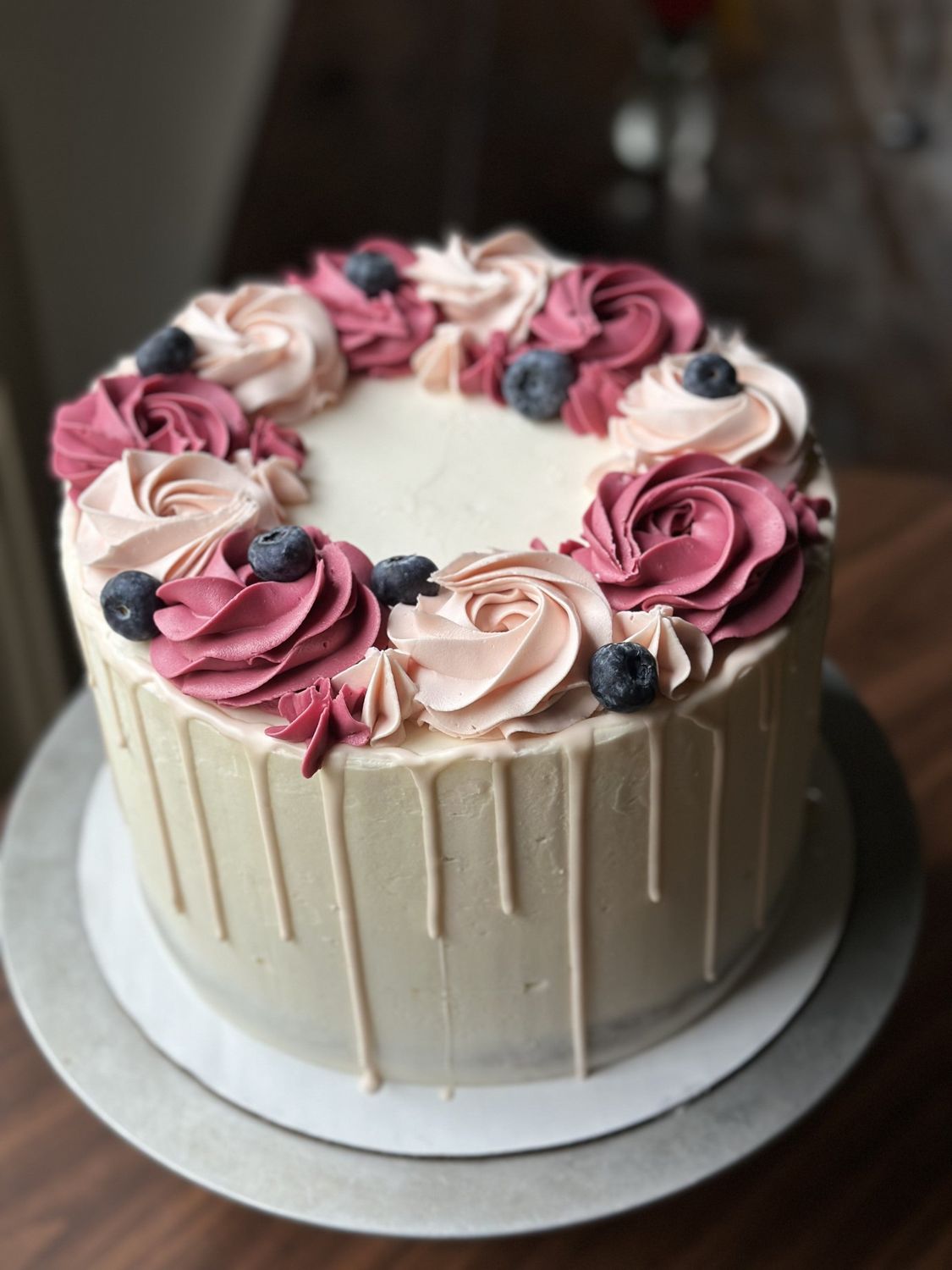 Berries and Cream Cake