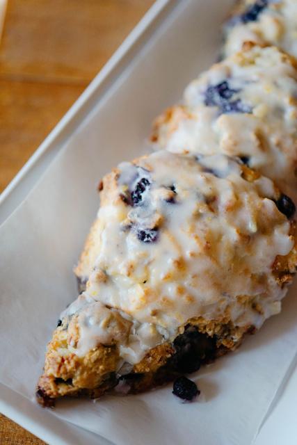 A plate of Humble Crumb scones